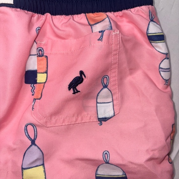 NWOT TBBC Tortola Swim Trunks Winding Bay Buoy Pink Nautical Preppy Boys 14 - Picture 5 of 10